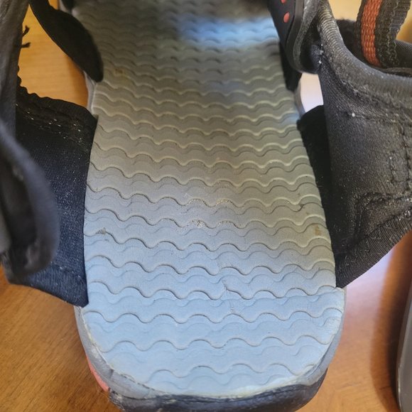 Men's Eddie Bauer Tommy Slip-On Grey Bump Toe Sandals - Picture 12 of 15